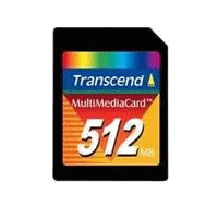 Tarjeta de Memoria MMC 512Mb